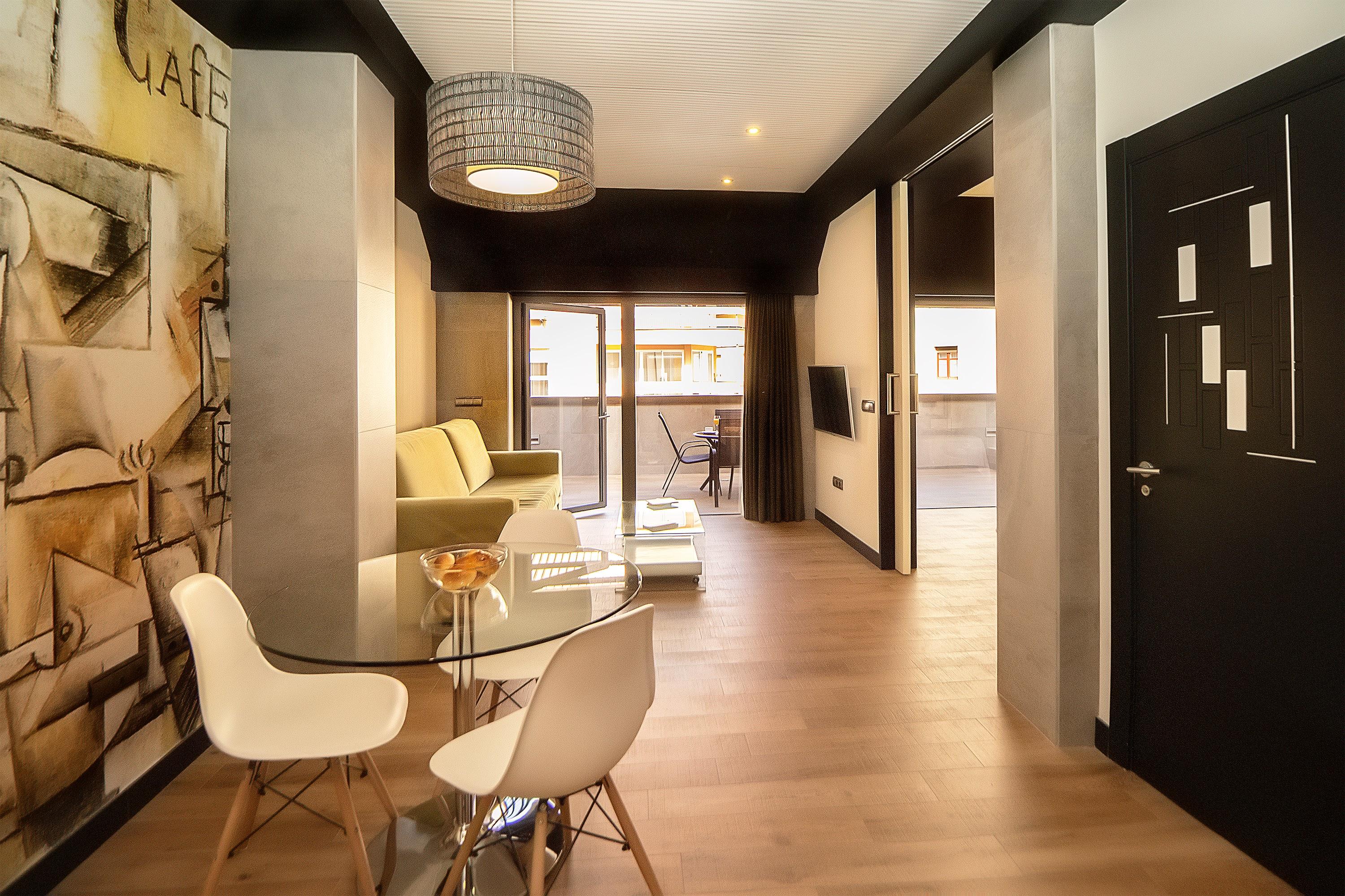 מאלגה Apartamentos Suites Oficentro Deluxe מראה חיצוני תמונה