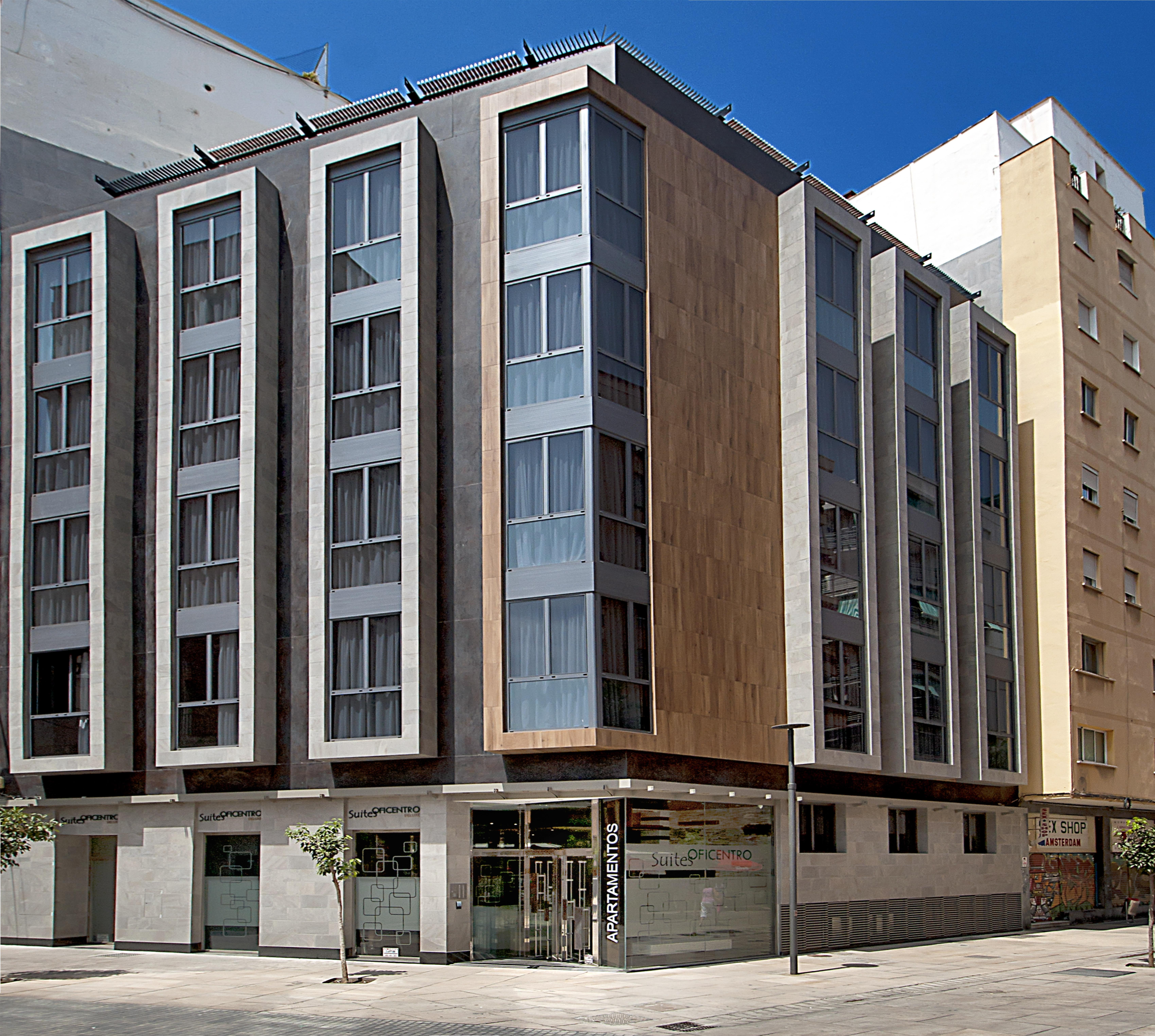 מאלגה Apartamentos Suites Oficentro Deluxe מראה חיצוני תמונה