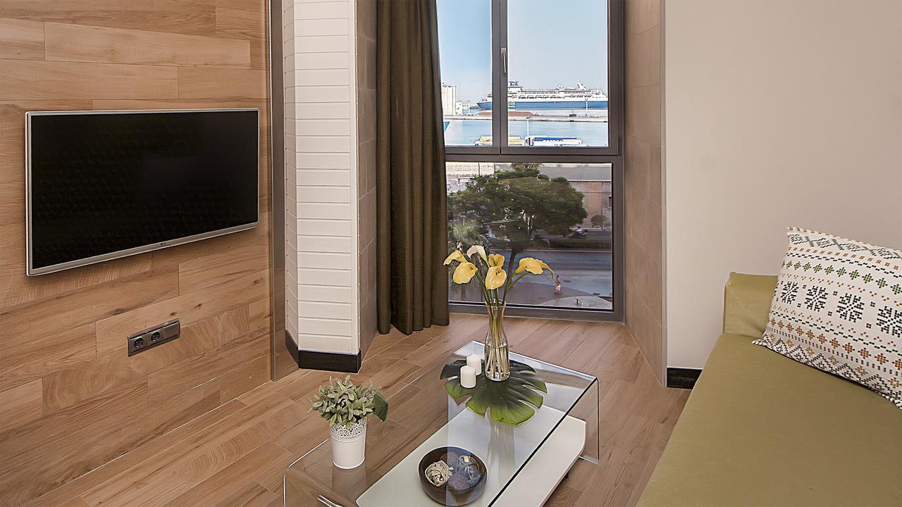 מאלגה Apartamentos Suites Oficentro Deluxe מראה חיצוני תמונה